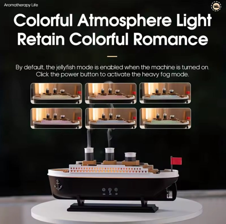 Titanic-Style Ship Aromatherapy Diffuser
