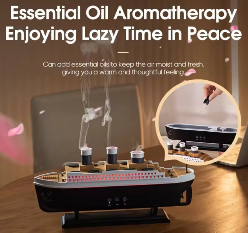 Titanic-Style Ship Aromatherapy Diffuser