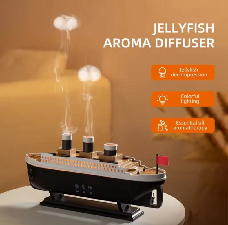 Titanic-Style Ship Aromatherapy Diffuser